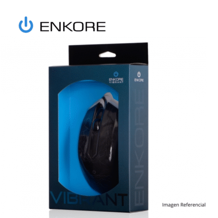 Mouse Gamer VIBRANT, 3600 DPI, Cable de Nylon Trenzado, USB | EKM301
