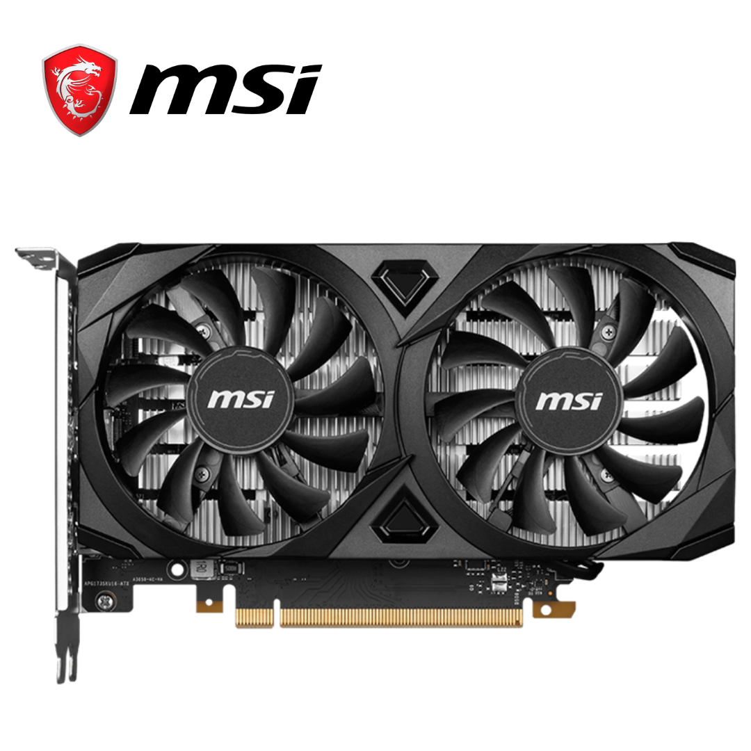 MSI Tarjeta de Video GeForce RTX 3050, 6 GB GDDR6, VENTUS 2X OC, PCI-Express 4.0 | RTX 3050 VENTUS 2X 6G OC - Imagen 2