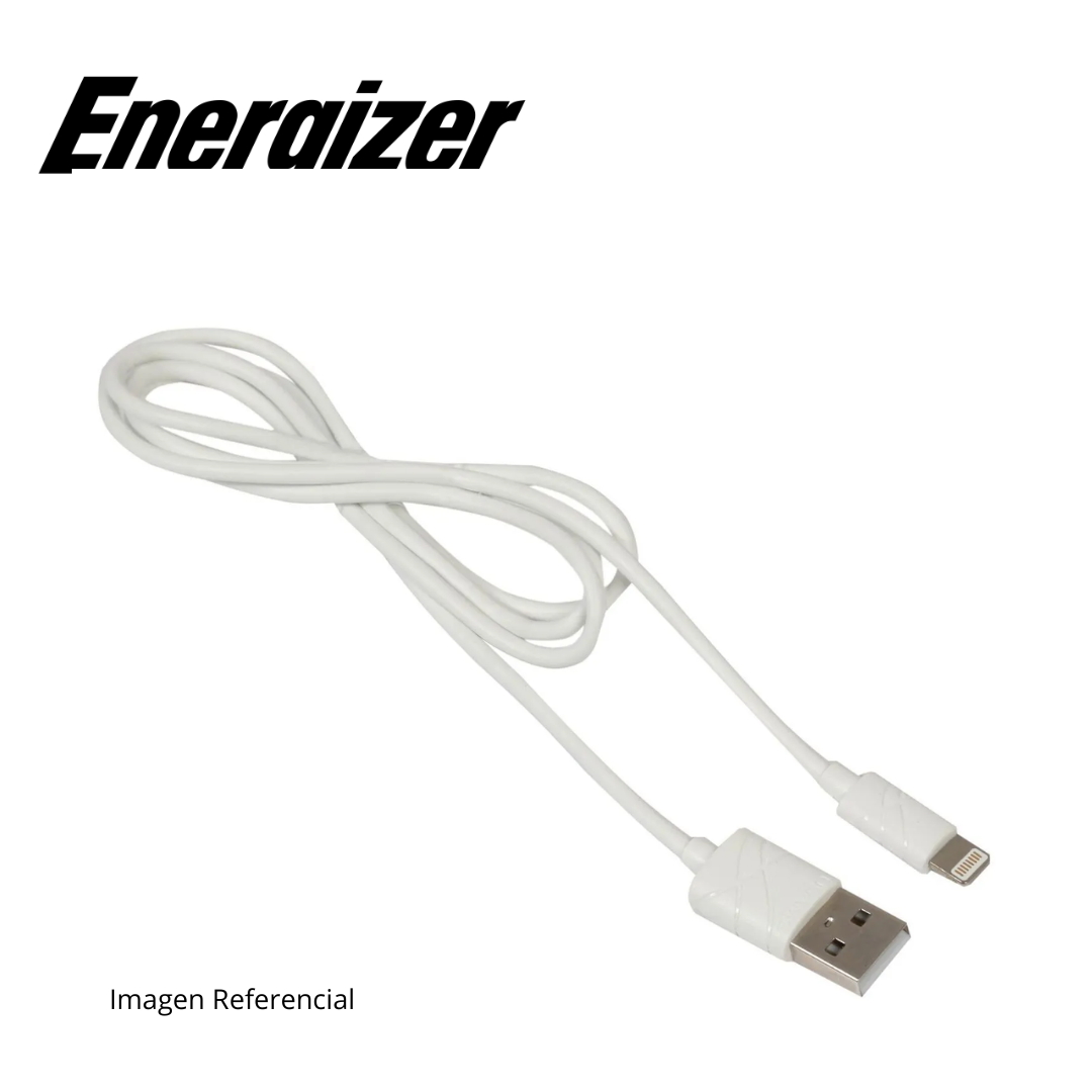 Energizer Cable USB a Lightning, Carga y Datos, 1.2 m | C41UBLIGWH4 - Imagen 2