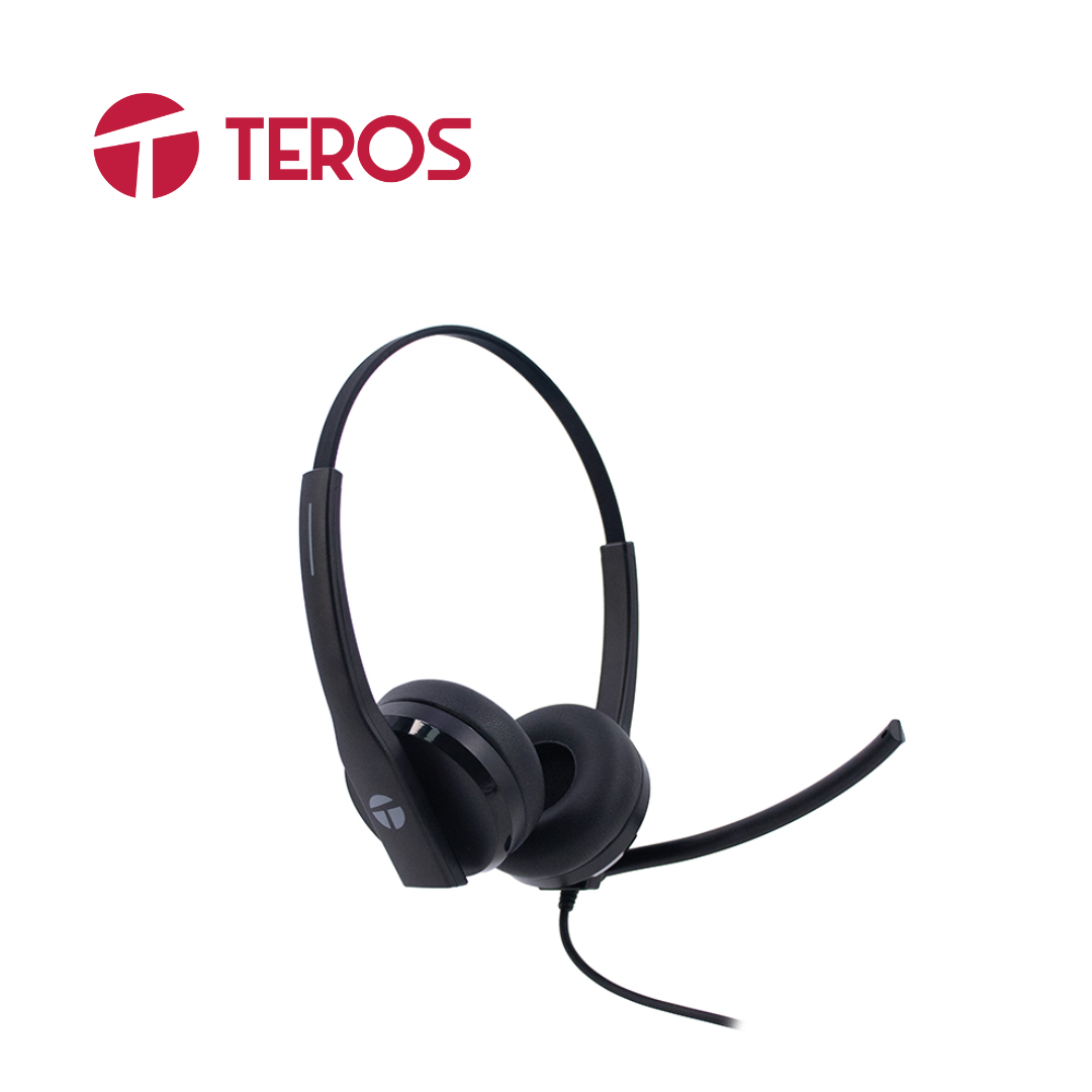 Audífono Teros ,usb , Negro | TE-8039CS - Imagen 3