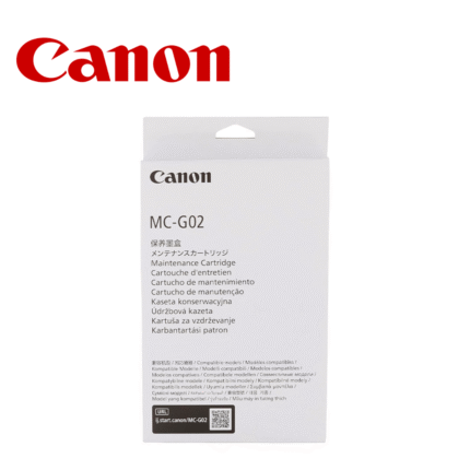 Caja de mantenimiento Canon MC-G02, Pixma (G2160, G3160, G1220, G2260, G3260) | MC-G02