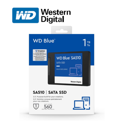 SSD Western Digital Blue SA510, 1TB, SATA 6Gb/s, 2.5", 7mm | SA510