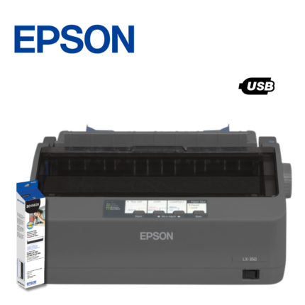 Impresora Epson LX-350, Matriz de 9 pines, Paralelo/USB | LX-350
