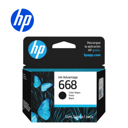 Cartucho HP 668 Advantage, Negro | 7FP37VL
