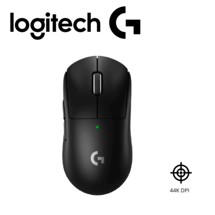 Mouse Logitech G Pro X Superlight 2, Inalámbrico Lightspeed, Lightforce, Black | 910-006629