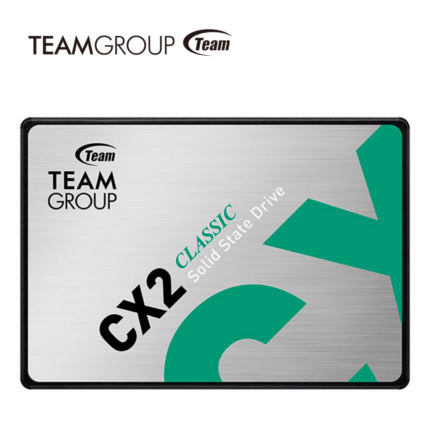 SSD Teamgroup CX2, 512GB, SATA 6.0 Gb/s, 2.5", ECC, DC +5V | T253X6512G0C101