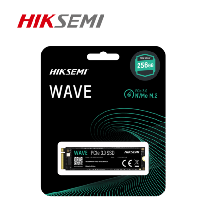 SSD Hiksemi Wave, 256GB, PCIe 3.0 NVMe M.2 | HS-SSD-WAVE(P)