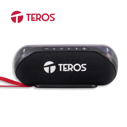 Parlante Inalámbrico Teros TE6047N, 20W, BT: 5.3, Iluminación RGB, Color Negro | TE6047N
