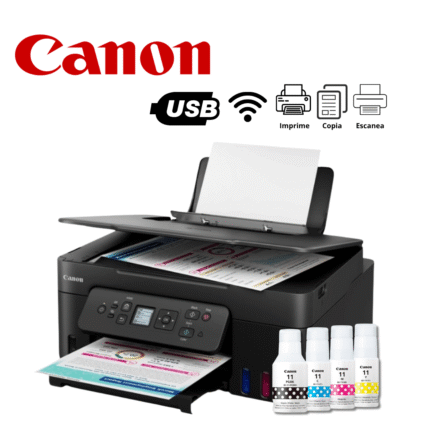 Impresora Multifuncional Canon PIXMA G3180 Wifi, Imprime, Copia, escaner | G3180