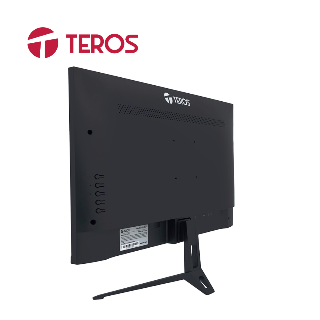 Monitor plano TEROS TE-2417S, 23.8" FHD IPS, 144Hz, 1ms, HDMI, DP, Audio out, Parlantes - Imagen 5