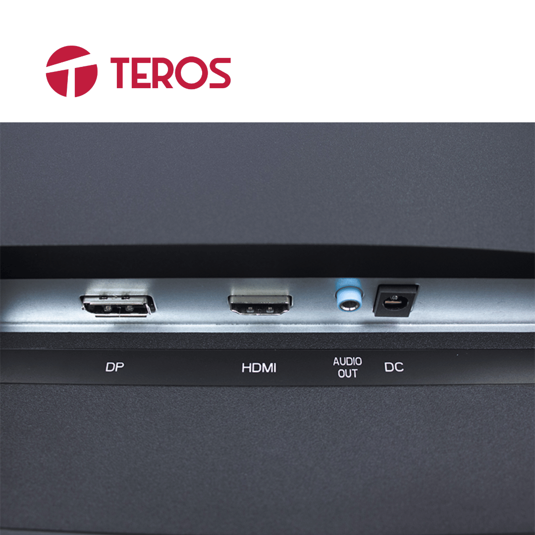 Monitor plano TEROS TE-2417S, 23.8" FHD IPS, 144Hz, 1ms, HDMI, DP, Audio out, Parlantes - Imagen 6