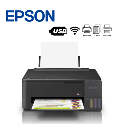 Multifuncional Epson EcoTank, inalámbrica, impresión a color | L1350