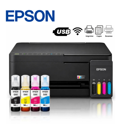 Impresora Multifuncional L3350 Inalámbrica, Negro | L3350