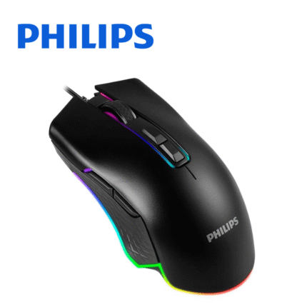 Mouse PHILIPS G201 SPK9201BL RGB USB 6.4K | SPK9201BL