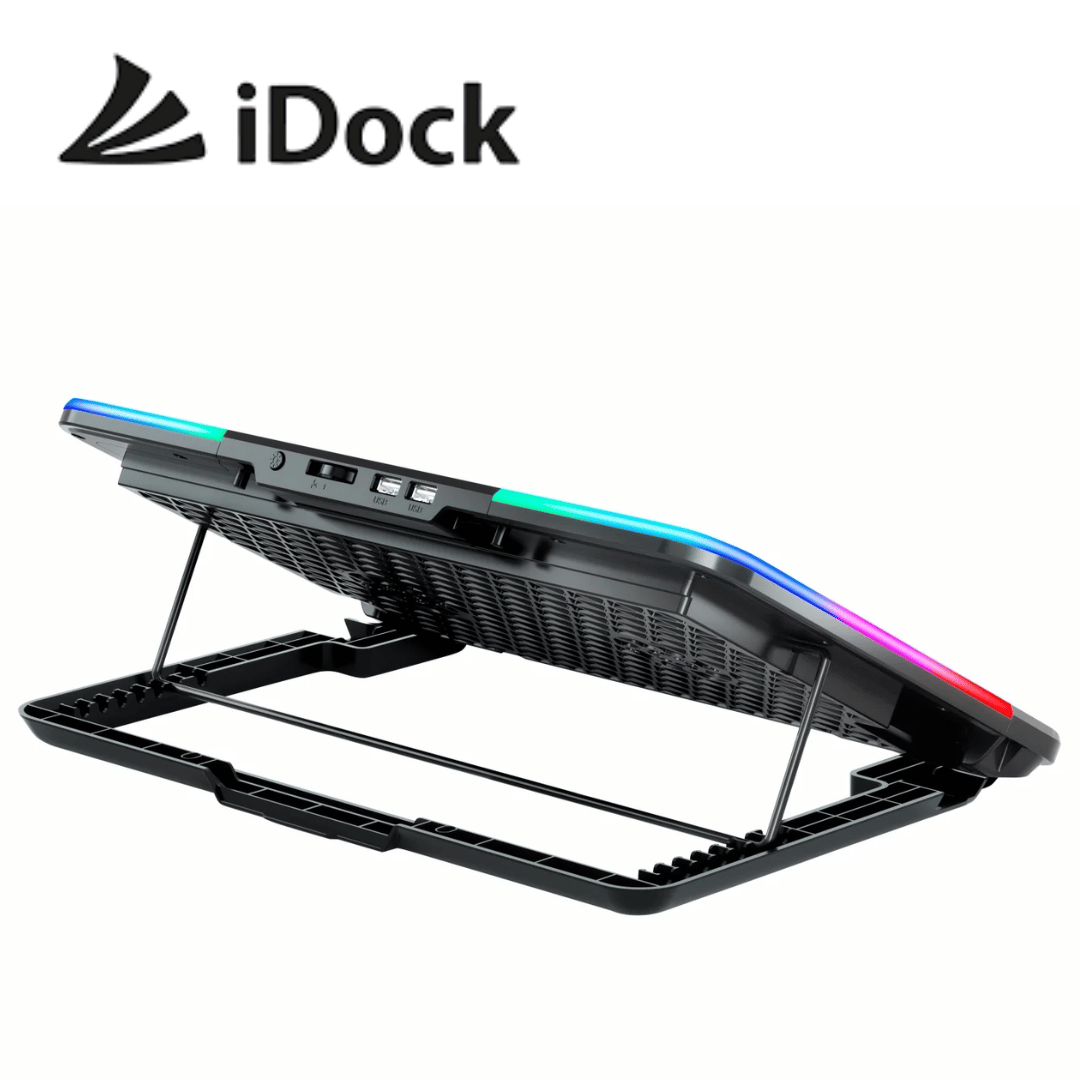 Cooler para laptop iDock N8 RGB QUANTUM II - Imagen 3