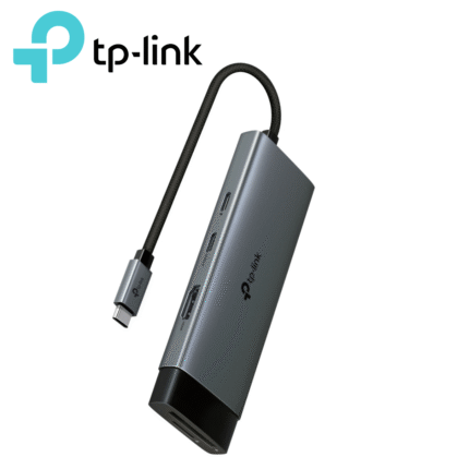 Hub USB TP-Link UH7020C Type-C 7 Puertos, 1 HDMI 60Hz, 1 USB-C 3.0, 2 USB-A 3.0, 1 USB-C PD 3.0 100W, 1 SD + 1 Micro SD | UH7020C